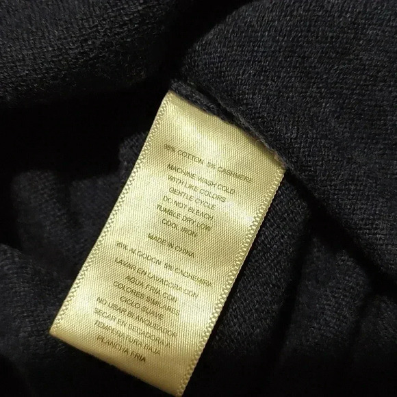 Hickey Freeman cashmere blend crew neck sweater - Picture 5 of 5